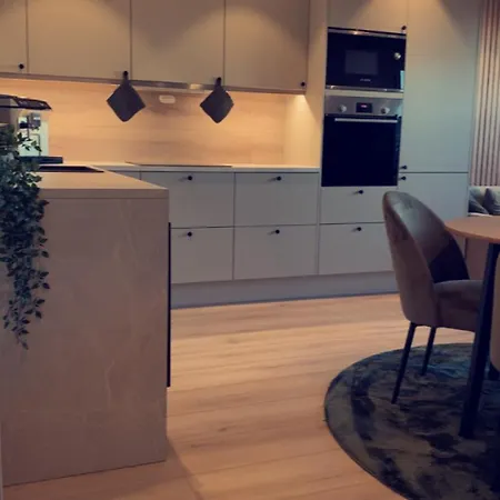 Penthouse With Sauna, Balcony And Free Coffe 卑爾根