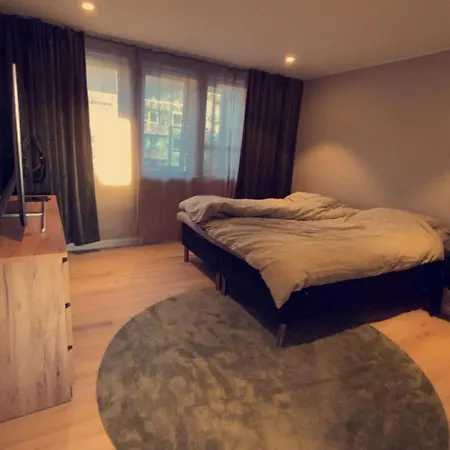 Penthouse With Sauna, Balcony And Free Coffe 卑爾根