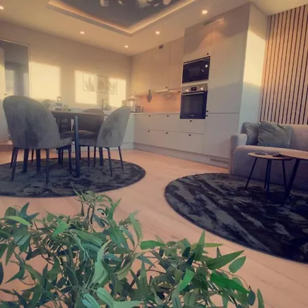 Penthouse With Sauna, Balcony And Free Coffe Apartment *