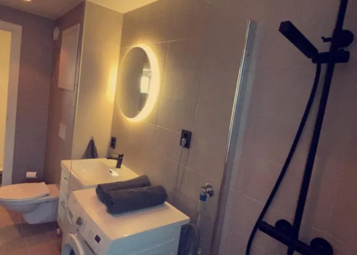 公寓 Penthouse With Sauna, Balcony And Free Coffe *